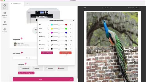 How To: Using the Color Management Tab in PrintMate .